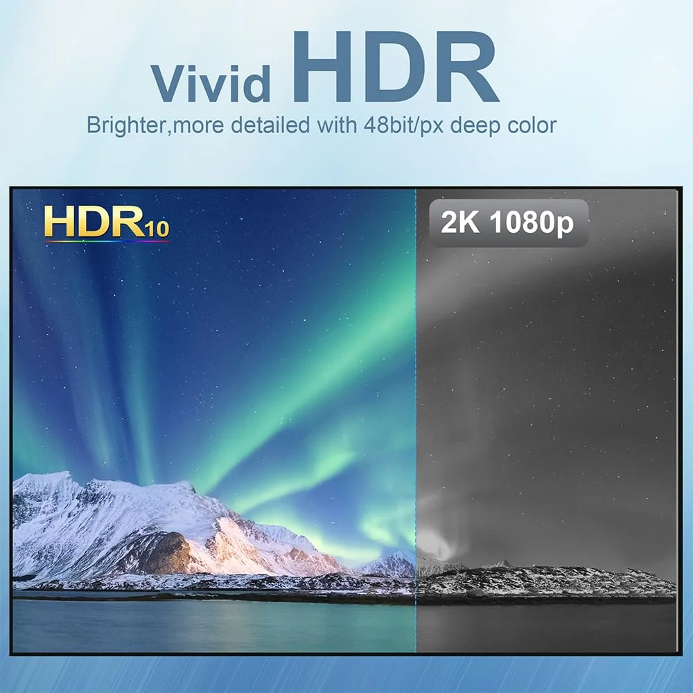 کابل USB C به HDMI 2.1 طول 1 متر، 8K@60Hz 4K@144Hz سازگار با Thunderbolt 3/4 مناسب برای MacBook Pro/Air، iPad Pro، iPhone 15، پشتیبانی از HDCP 2.3 و HDR10، سرعت بالا 48Gbps برای XPS، Galaxy S22، مانیتور گیمینگ کابل USB C به HDMI 2.1 طول 1 متر، 8K@60Hz 4K@144Hz سازگار با Thunderbolt 3/4 مناسب برای MacBook Pro/Air، iPad Pro، iPhone 15، پشتیبانی از HDCP 2.3 و HDR10، سرعت بالا 48Gbps برای XPS، Galaxy S22، مانیتور گیمینگ