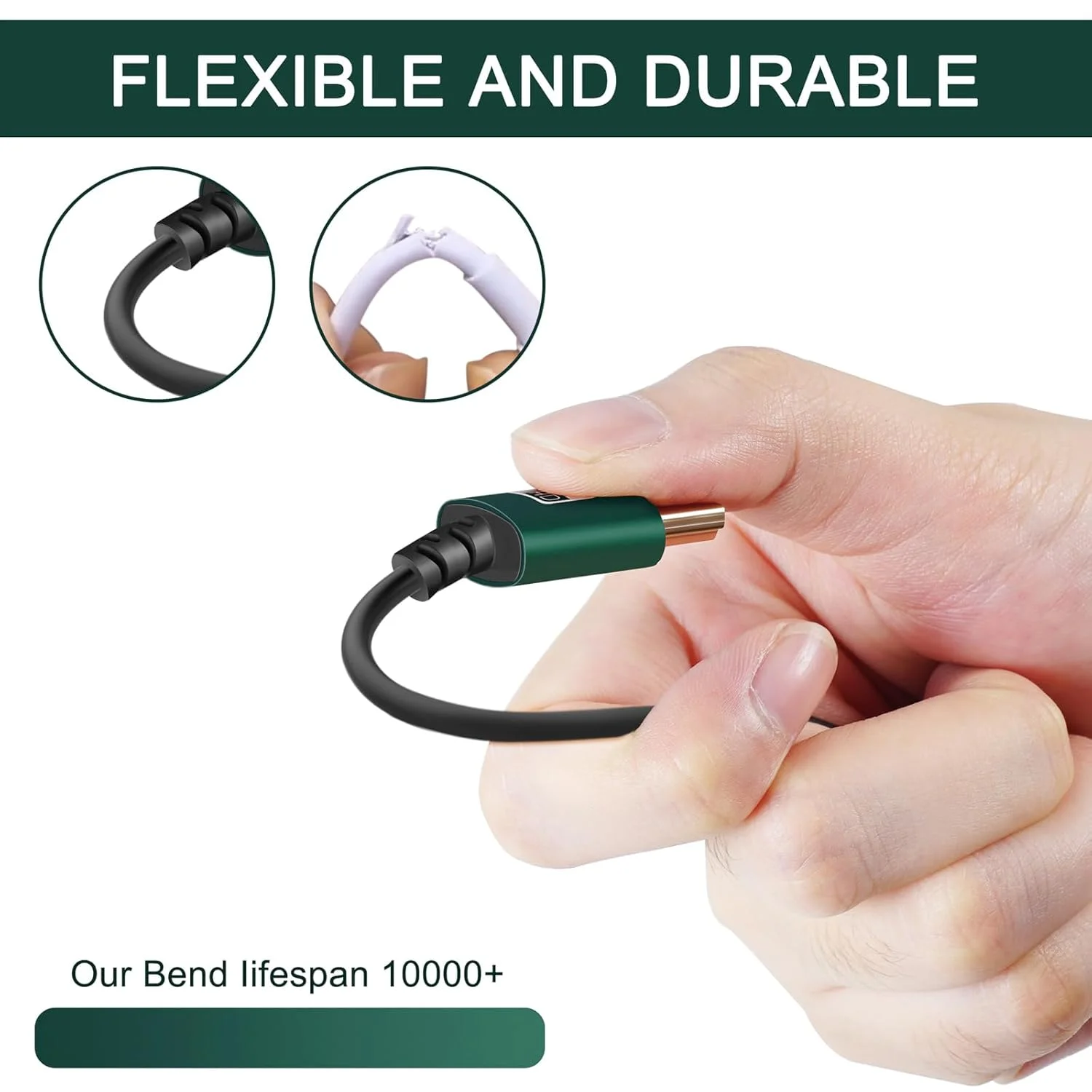 کابل باریک HDMI به HDMI طول 3 متر، بسته 2 عددی، فوق العاده باریک و انعطاف پذیر، پشتیبانی از سرعت بالا 4K@60Hz و 18 گیگابیت بر ثانیه و رزولوشن 2160p و 1080p