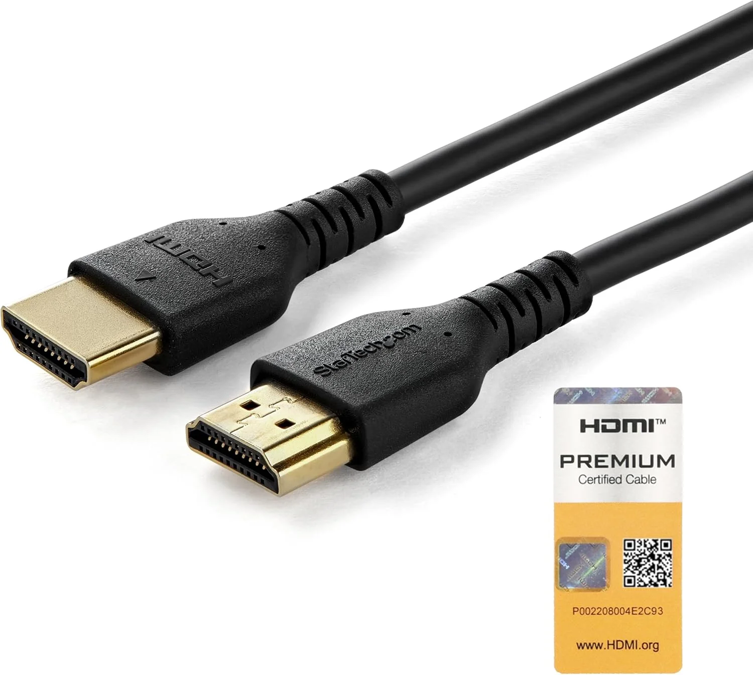 کابل باریک HDMI با اترنت StarTech.com به طول 1.5 متر، کابل ممتاز HDMI 2.0 انعطاف پذیر، UHD 4K 60Hz HDR10، طراحی بادوام با روکش TPE کابل باریک HDMI با اترنت StarTech.com به طول 1.5 متر، کابل ممتاز HDMI 2.0 انعطاف پذیر، UHD 4K 60Hz HDR10، طراحی بادوام با روکش TPE