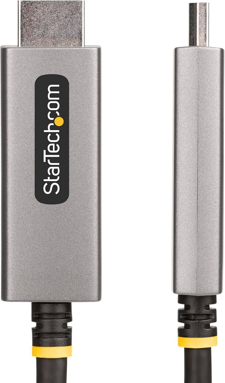 کابل تبدیل DisplayPort به HDMI استار تک، 2 متری، 8K 60Hz، 4K 144Hz، HDR10، تبدیل کننده فعال ویدئو DP 1.4 به HDMI 2.1، اتصال DisplayPort کامپیوتر به مانیتور HDMI (133DISPLAYPORTHDMI21)