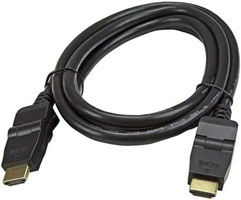 کابل HDMI چرخان 1.8 متری StarTech.com، کابل HDMI چرخشی پرسرعت 4K، HDMI UHD 4K 30 هرتز، 10.2 گیگابیت بر ثانیه، ویدیوی HDMI 1.4، HDCP 1.4، کابل محوری M/M با کانکتور چرخان 180 درجه، کابل HDMI به HDMI ‏(HDMIROTMM6)