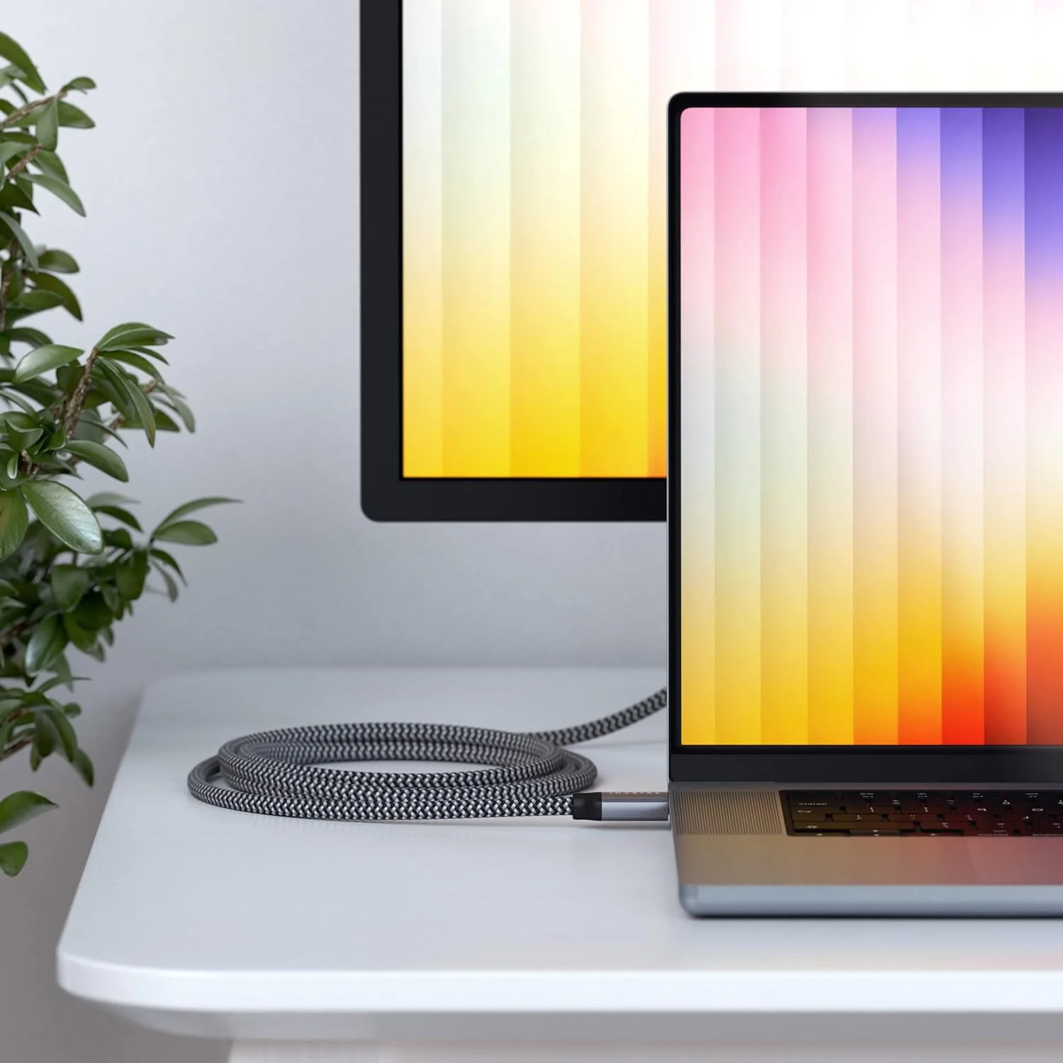 کابل HDMI 2.1 ساتیچی 8K – پشتیبانی از 8K با نرخ 60 هرتز و سرعت فوق العاده بالای 4K با نرخ 120 هرتز، 48 گیگابیت بر ثانیه – HDMI به HDMI سازگار با iMac Pro، iMac، Mac mini، MacBook Pro/Air، Windows و غیره (2 متر)