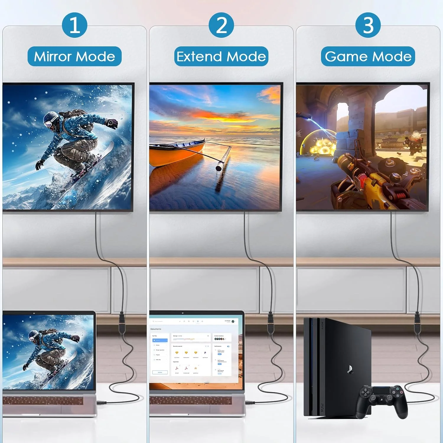 کابل افزایش طول HDMI، طول 90 سانتیمتر، بسته 2 عددی، کابل افزایش طول HDMI نر به ماده با سرعت بالا، سیم ویدئویی 1080P برای تلویزیون های HD، مانیتور، کامپیوتر، لپ تاپ، پروژکتور کابل افزایش طول HDMI، طول 90 سانتیمتر، بسته 2 عددی، کابل افزایش طول HDMI نر به ماده با سرعت بالا، سیم ویدئویی 1080P برای تلویزیون های HD، مانیتور، کامپیوتر، لپ تاپ، پروژکتور