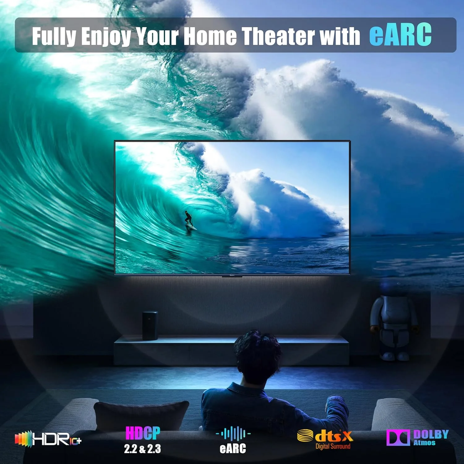 کابل HDMI 2.1 با کیفیت 8K، طول 3 متر، بسته 10 عددی، سرعت فوق العاده بالای 48 گیگابیت بر ثانیه، کابل بافته شده HDMI، 8K@60Hz، 4K@120Hz، HDCP 2.2&2.3، 3D، ARC/eARC، HDR10+ برای ساندبار، تلویزیون، PS5/4، Xbox، Roku، مانیتور، کامپیوتر و غیره کابل HDMI 2.1 با کیفیت 8K، طول 3 متر، بسته 10 عددی، سرعت فوق العاده بالای 48 گیگابیت بر ثانیه، کابل بافته شده HDMI، 8K@60Hz، 4K@120Hz، HDCP 2.2&2.3، 3D، ARC/eARC، HDR10+ برای ساندبار، تلویزیون، PS5/4، Xbox، Roku، مانیتور، کامپیوتر و غیره