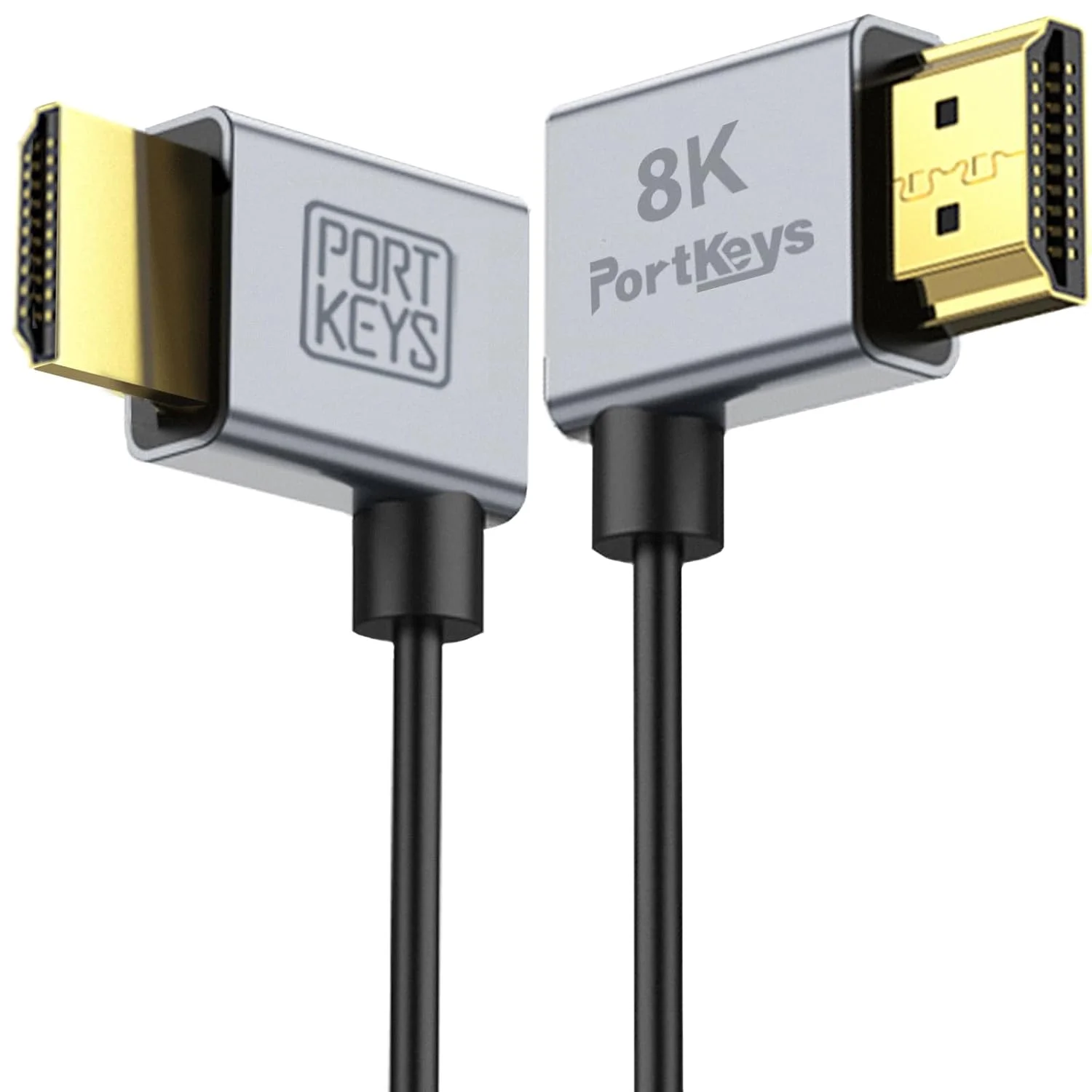 کابل HDMI فوق العاده نازک 8K پورتکیز، قطر 2.5 میلی متر، یک کابل نرم و باریک با سرعت فوق العاده بالای 48 گیگابیت بر ثانیه HDMI 2.1 با رزولوشن 8K@60Hz، 4K@120Hz برای مانیتور، PS5، Xbox، PC، HDTV (A به A، 30 سانتی متر) کابل HDMI فوق العاده نازک 8K پورتکیز، قطر 2.5 میلی متر، یک کابل نرم و باریک با سرعت فوق العاده بالای 48 گیگابیت بر ثانیه HDMI 2.1 با رزولوشن 8K@60Hz، 4K@120Hz برای مانیتور، PS5، Xbox، PC، HDTV (A به A، 30 سانتی متر)