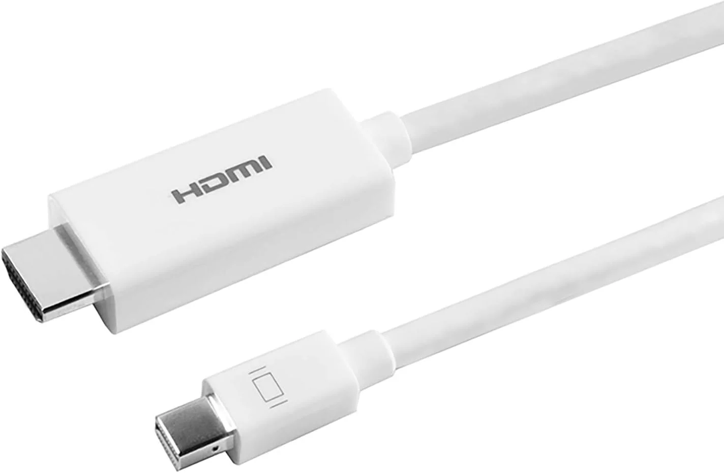 کابل Mini DisplayPort به HDMI فیلیپس، کابل 1.8 متری، سازگار با لپ‌تاپ، تبلت، تلویزیون‌های HDTV، پروژکتور، Full HD 1080p، 4K Ultra HD @ 30Hz، سازگار با مک و کامپیوتر، طراحی جمع و جور، SWV2442N/27