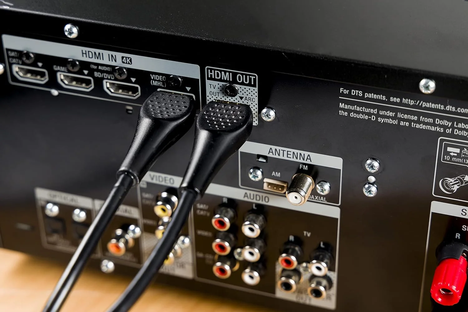 کابل HDMI 4K فیلیپس، 1.8 متری، 1080p 120Hz 4K 60Hz، HDMI 2.0 10.2Gbps اترنت، سرهای اتصال EZ Grip، اتصالات طلایی، برای تلویزیون، مانیتور، لپ تاپ، PS4، PS5، Xbox One X S، SWV3220B/27