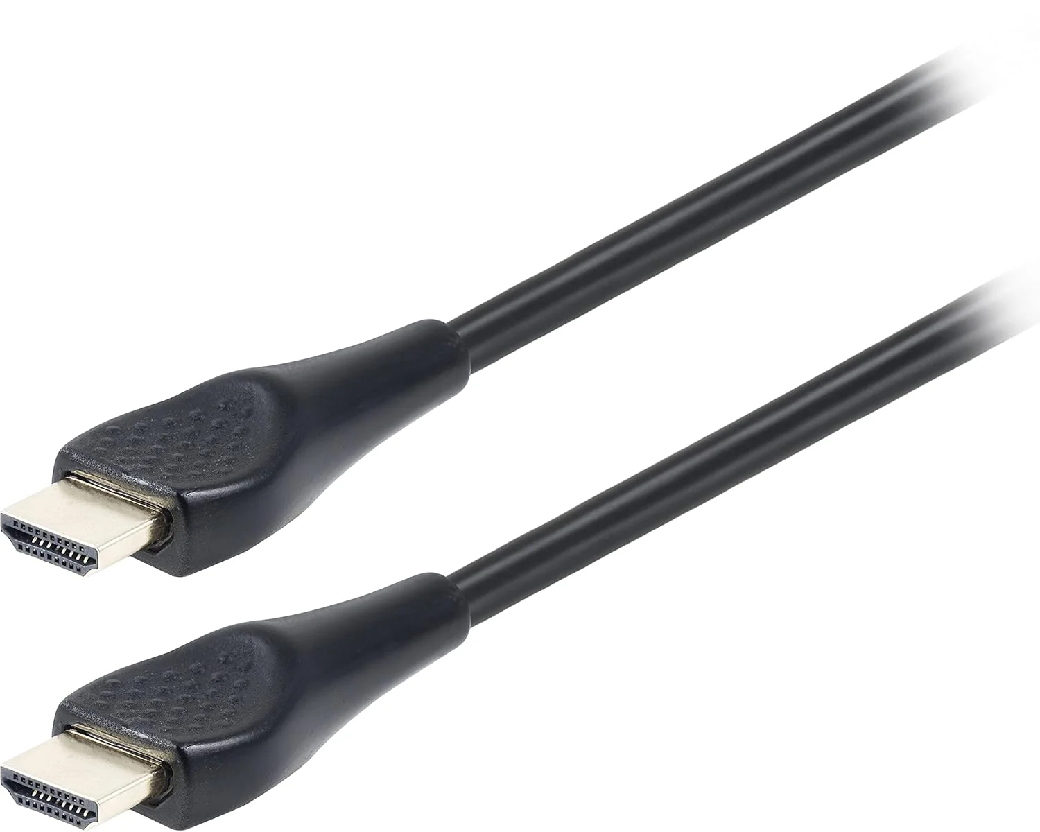 کابل HDMI 4K فیلیپس، 1.8 متری، 1080p 120Hz 4K 60Hz، HDMI 2.0 10.2Gbps اترنت، سرهای اتصال EZ Grip، اتصالات طلایی، برای تلویزیون، مانیتور، لپ تاپ، PS4، PS5، Xbox One X S، SWV3220B/27