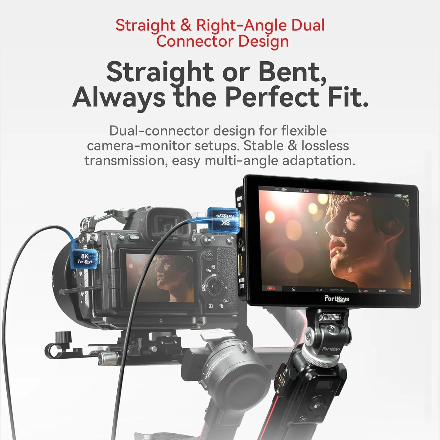 کابل HDMI 8K، کابل کواکسیال 10 هسته ای فوق العاده نازک HDMI پرسرعت، کابل با قطر 2.4 میلی متر، نقشه برداری کامل 19 پین، پشتیبانی از 8K60Hz 4K240Hz برای مانیتور دوربین/PC/TV/بازی (0.5M) کابل HDMI 8K، کابل کواکسیال 10 هسته ای فوق العاده نازک HDMI پرسرعت، کابل با قطر 2.4 میلی متر، نقشه برداری کامل 19 پین، پشتیبانی از 8K60Hz 4K240Hz برای مانیتور دوربین/PC/TV/بازی (0.5M)