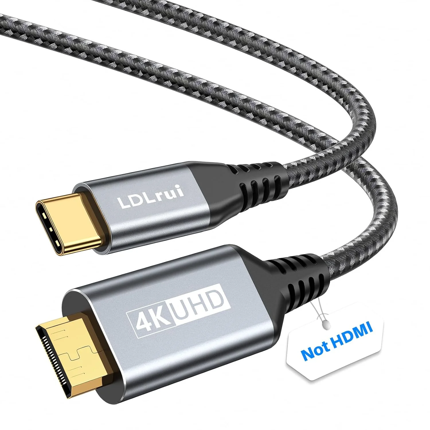 کابل USB C به Mini HDMI با کیفیت 4K، طول 1 متر، پشتیبانی از 4K@60Hz و 2K@120Hz، کابل یک طرفه پرسرعت Type-C به Mini HDMI، مناسب برای Steam Deck، ROG Ally، لپ تاپ، MacBook، KYY، ARZOPA، مانیتور قابل حمل MNN