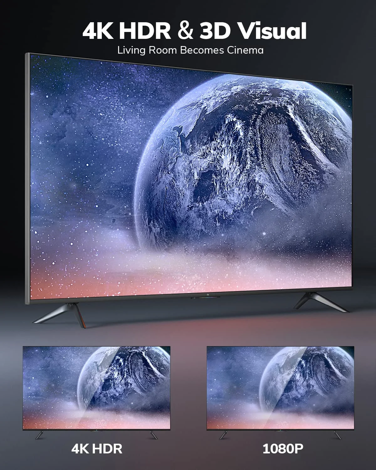 کابل HDMI 4K پانزده فوتی، بسته دو عددی، 4K با نرخ 60 هرتز، دارای استاندارد CL3، کابل HDMI 2.0 پرسرعت با محافظ HD، سازگار با Roku TV/لپ تاپ/کامپیوتر/HDTV و غیره کابل HDMI 4K پانزده فوتی، بسته دو عددی، 4K با نرخ 60 هرتز، دارای استاندارد CL3، کابل HDMI 2.0 پرسرعت با محافظ HD، سازگار با Roku TV/لپ تاپ/کامپیوتر/HDTV و غیره