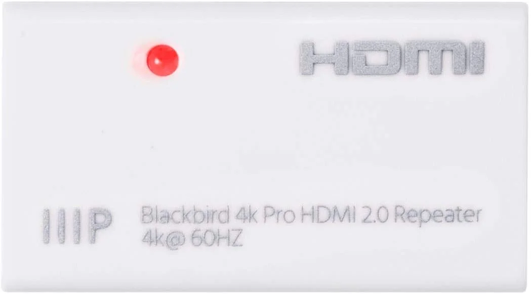 تکرار کننده HDMI 2.0 مونوپرایس Blackbird 4K Pro - 4K@60Hz، پشتیبانی از HLG، HDR 10، HDR 10+ و Dolby Vision، YCbCr 4:4:4، مشکی