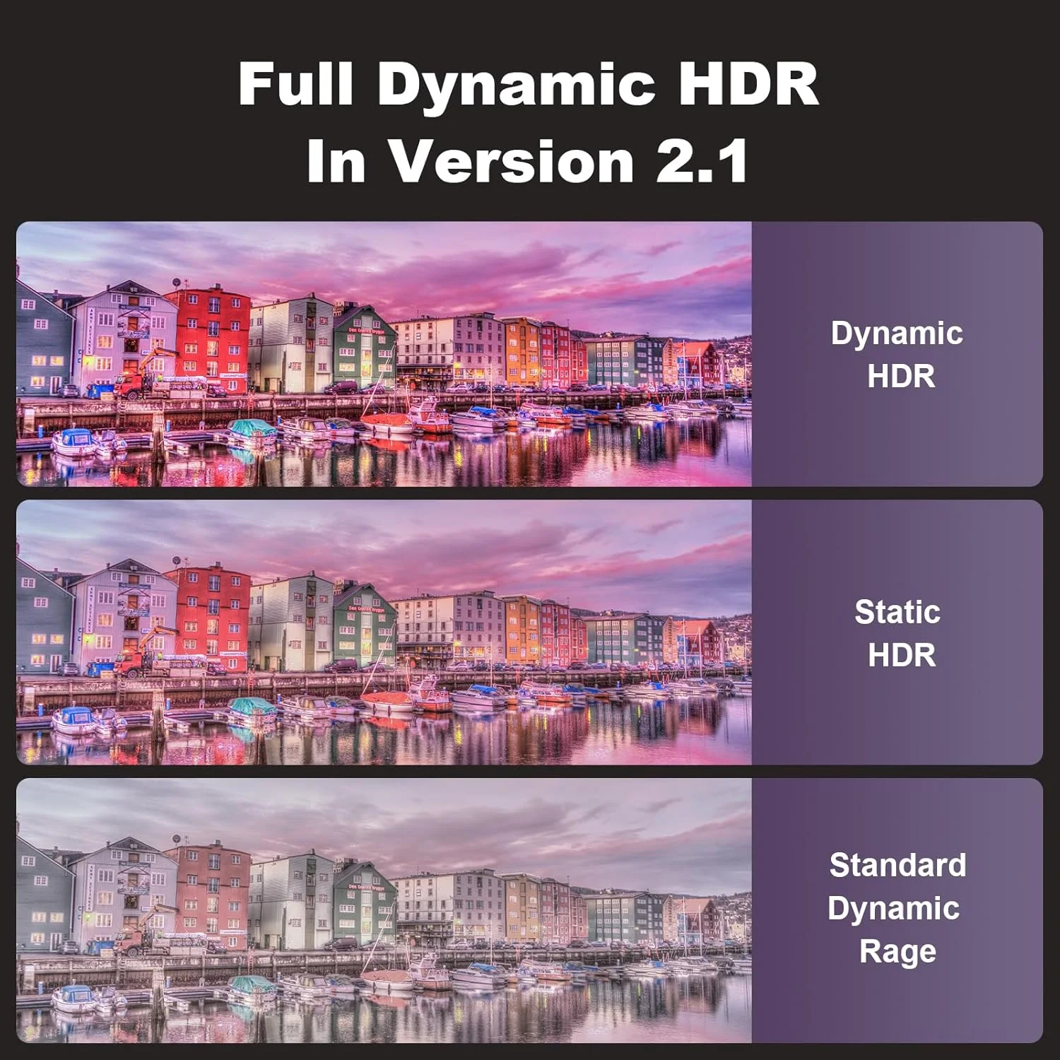 کابل فیبر نوری اکتیو HDMI 2.1 با رزولوشن 8K 4K طول 9 متر، پشتیبانی از 8K@60Hz و 4K@120Hz سرعت بالا 48Gbps کابل فیبر نوری بلند HDMI با Dynamic HDR/eARC/HDCP، برای PS5 PS4 مانیتور دسکتاپ TV Box