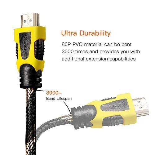 کابل HDMI جمگو 4K - طول 1.5 متر کابل HDMI جمگو 4K - طول 1.5 متر