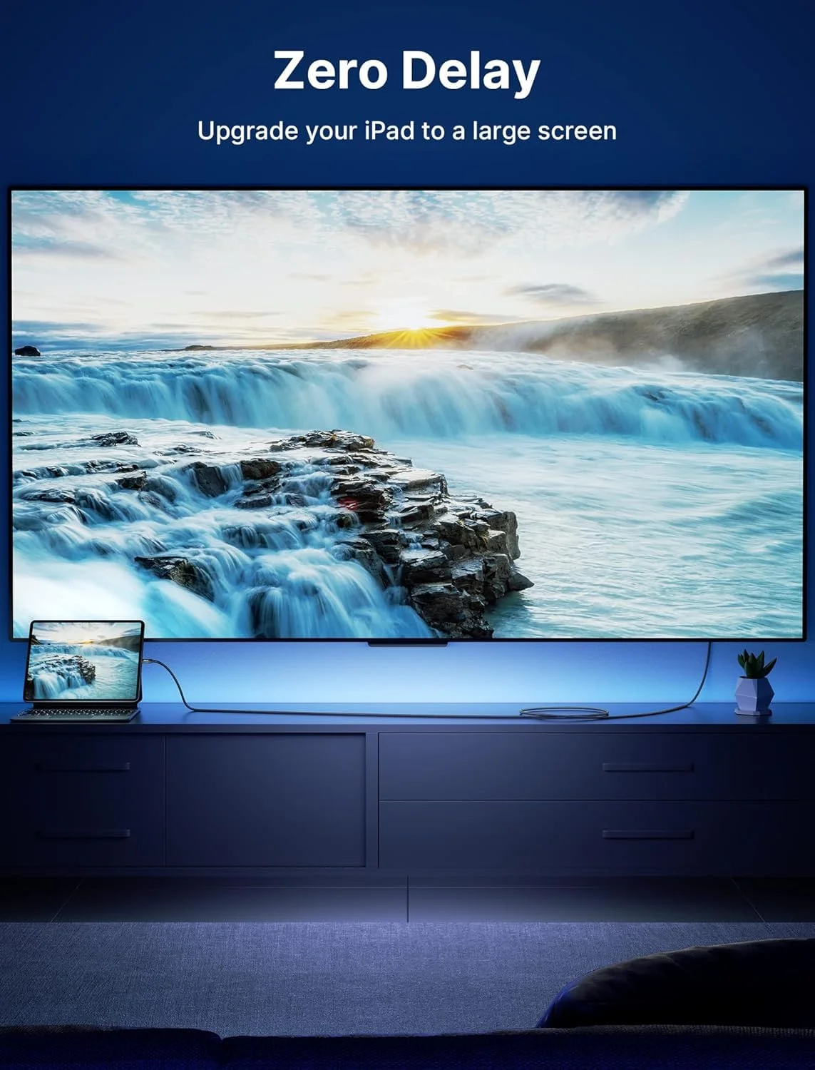 کابل USB نوع C به HDMI جی ساکس، طول 3 متر | 4K@60Hz | کابل USB 3.1 نوع C به HDMI 2.0 برای دفتر کار خانگی، (سازگار با تاندربولت 3/4) با آیفون 16 پرو مکس، مک بوک پرو/ایر، گلکسی S8 تا S24، آیپد پرو، آی مک - مشکی کابل USB نوع C به HDMI جی ساکس، طول 3 متر | 4K@60Hz | کابل USB 3.1 نوع C به HDMI 2.0 برای دفتر کار خانگی، (سازگار با تاندربولت 3/4) با آیفون 16 پرو مکس، مک بوک پرو/ایر، گلکسی S8 تا S24، آیپد پرو، آی مک - مشکی