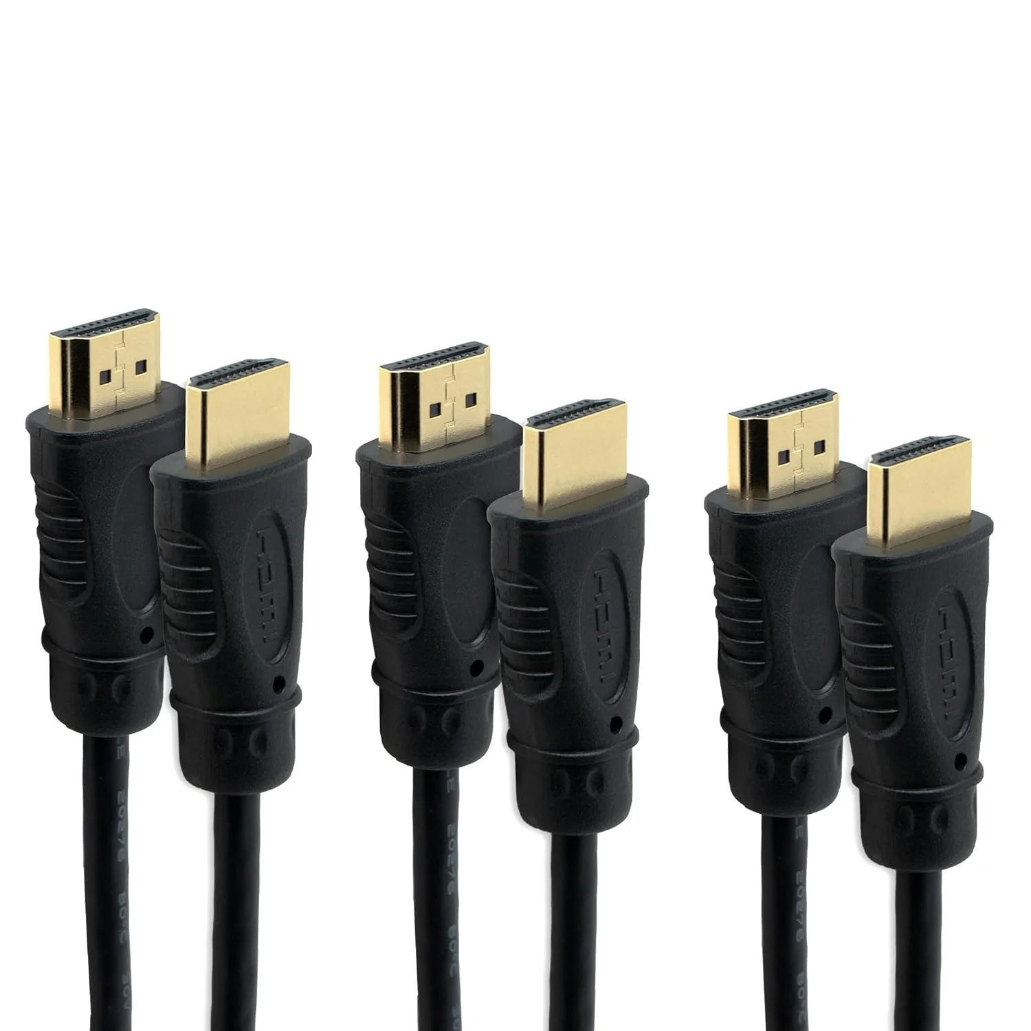 کابل HDMI 2.1 هشتK جی-تک دیجیتال 30 سانتی‌متری (بسته 3 عددی) | کابل HDMI فوق‌العاده پرسرعت 48 گیگابیت بر ثانیه، 4K@120Hz، 8K@60Hz، ARC & eARC، سازگار با PS5، Xbox، Apple TV، لپ‌تاپ و غیره [JTECH-8KCAB1]