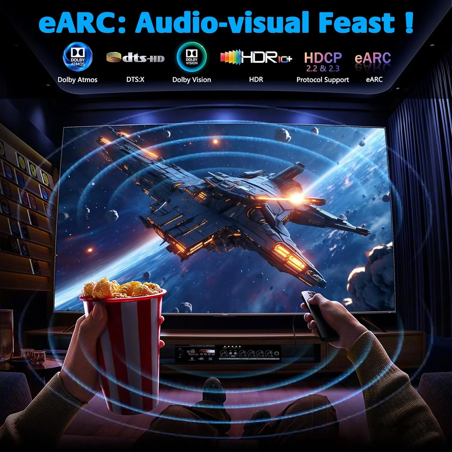 کابل HDMI 2.1 با کیفیت 8K 10K 4K و سرعت 48Gbps، طول 2 متر، کابل دارای گواهینامه سرعت فوق العاده بالا، پشتیبانی از 10K 8K@60Hz، 4K@120Hz، DTS:X، HDCP 2.2 & 2.3، HDR 10، eARC سازگار با Netflix Roku TV PS5 Xbox و غیره