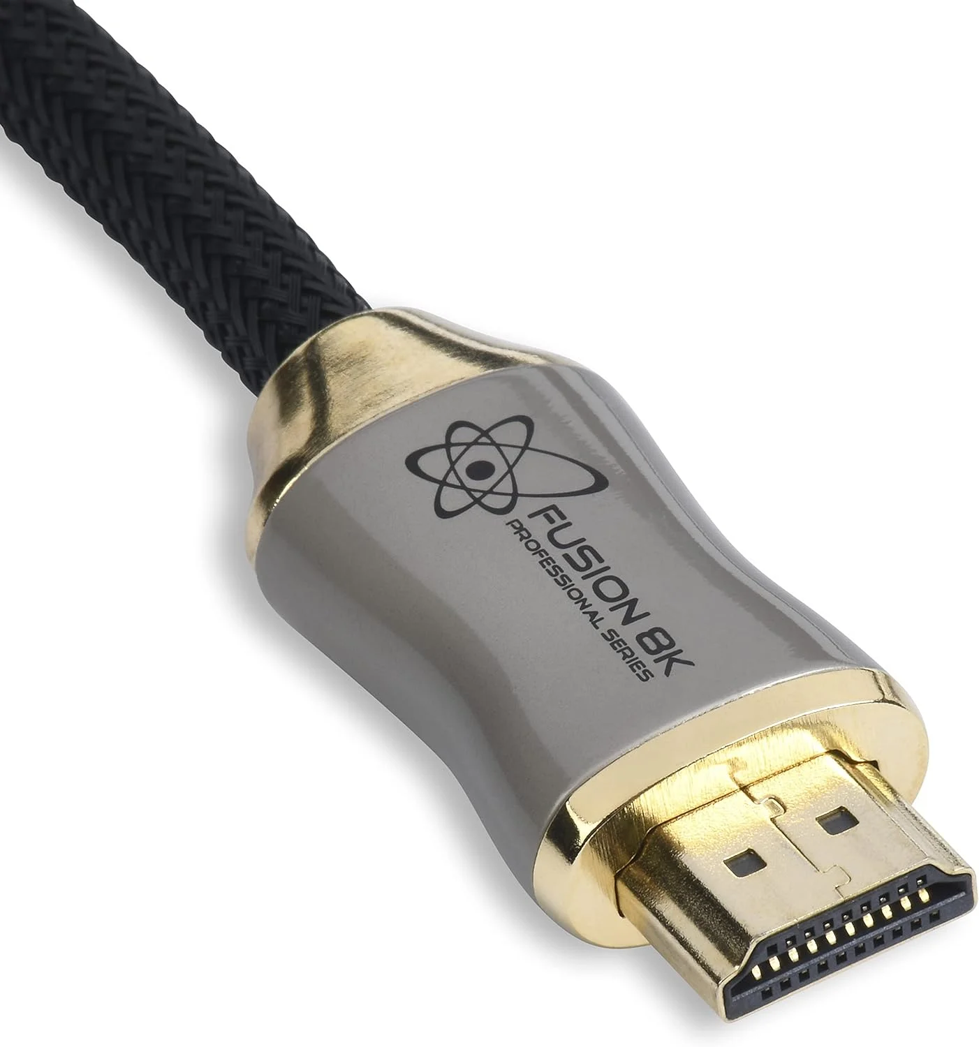 کابل HDMI 2.1 با پشتیبانی از رزولوشن‌های 10K و 8K با نرخ 60 هرتز و 4K با نرخ 120 هرتز، سازگار با انواع تلویزیون، BluRay، Xbox Series X و PS5 (طول 1.8 متر)