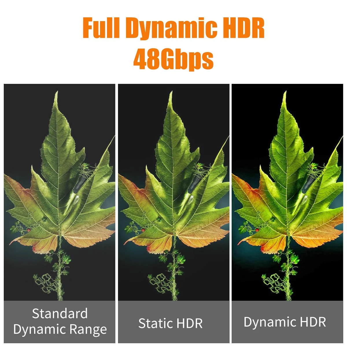 کابل فیبر نوری HDMI 8K طول 15 متر، کابل HDMI 2.1 فیبر نوری 8K@60Hz، 4K@120Hz با سرعت 48Gbps، HDR پویا، سازگار با eARC، کارت گرافیک RTX 3080/3090، ایکس باکس سری X، PS5، رسیور Denon AV، تلویزیون LG، Samsung، Sony