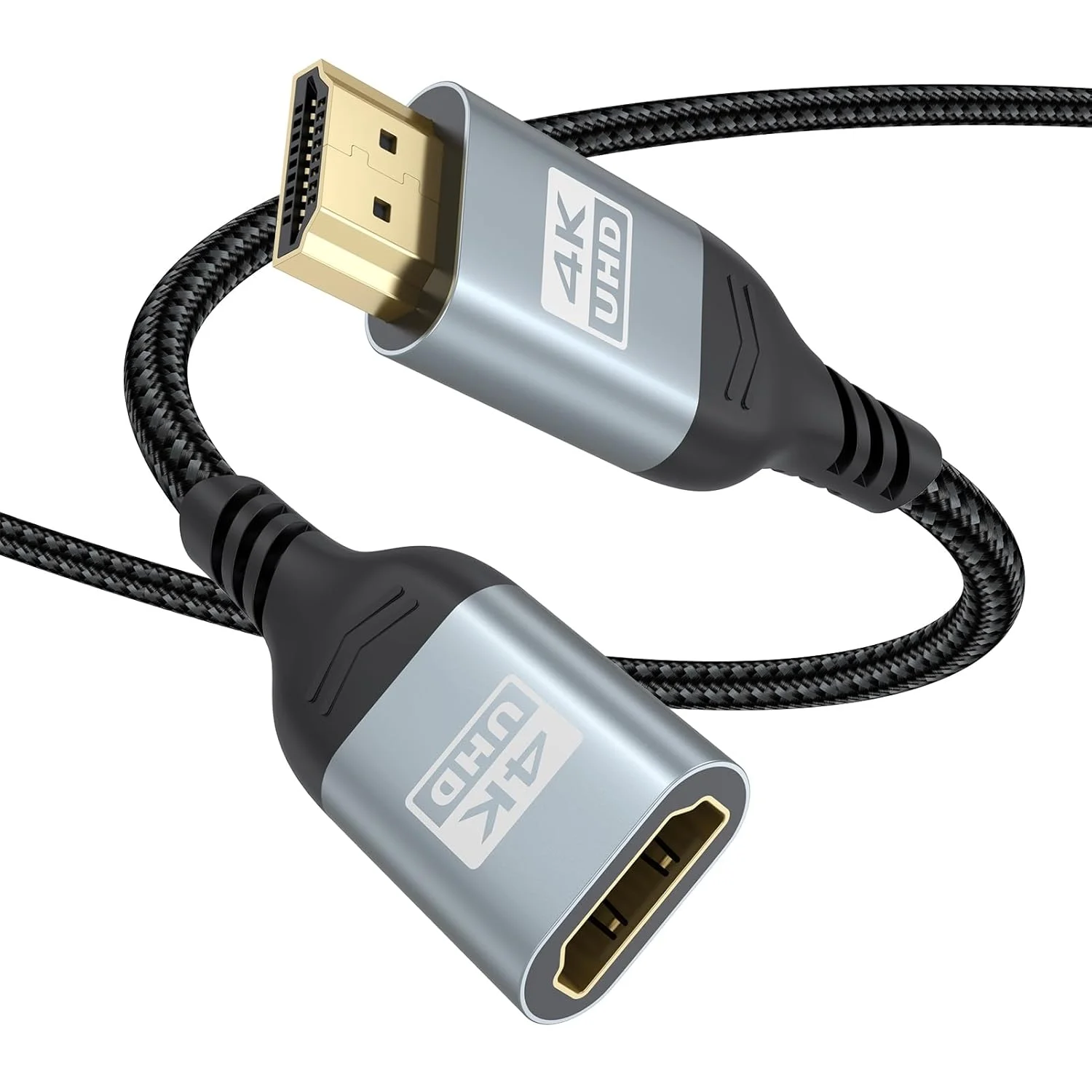 کابل افزایش طول HDMI بیست فوت، کابل افزایش طول آداپتور HDMI نر به ماده بیست فوت، 4K@60Hz، 2K، 1080P، ARC، HDR سازگار با لپ تاپ، HDTV، مانیتور، Roku، Fire TV Stick، Xbox، PS5