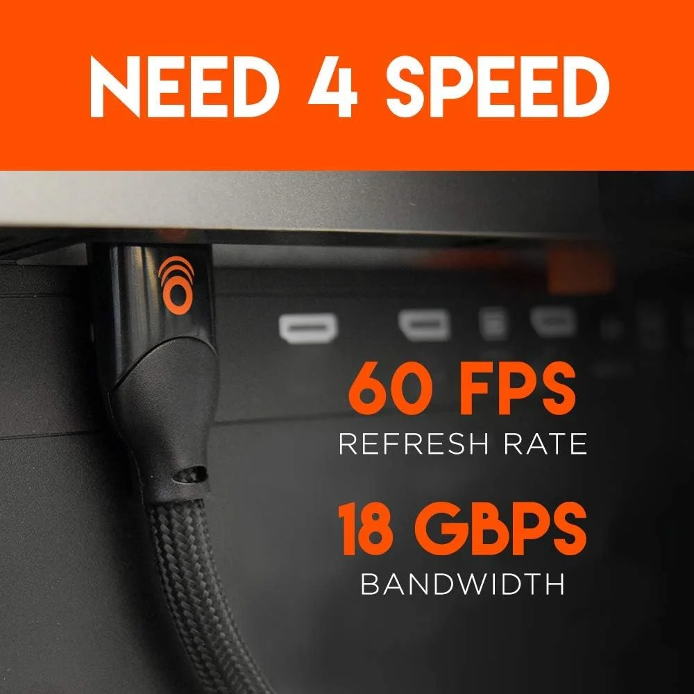 کابل HDMI بافته شده اکوگیر، طول 4.5 متری، نسخه 2.0 - سازگار با 4K و HDR - اتصالات با روکش طلا، پشتیبانی از نرخ تازه سازی 4K با 60 فریم در ثانیه و پهنای باند 18 گیگابیت بر ثانیه کابل HDMI بافته شده اکوگیر، طول 4.5 متری، نسخه 2.0 - سازگار با 4K و HDR - اتصالات با روکش طلا، پشتیبانی از نرخ تازه سازی 4K با 60 فریم در ثانیه و پهنای باند 18 گیگابیت بر ثانیه