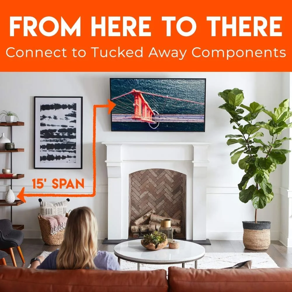 کابل HDMI بافته شده اکوگیر، طول 4.5 متری، نسخه 2.0 - سازگار با 4K و HDR - اتصالات با روکش طلا، پشتیبانی از نرخ تازه سازی 4K با 60 فریم در ثانیه و پهنای باند 18 گیگابیت بر ثانیه کابل HDMI بافته شده اکوگیر، طول 4.5 متری، نسخه 2.0 - سازگار با 4K و HDR - اتصالات با روکش طلا، پشتیبانی از نرخ تازه سازی 4K با 60 فریم در ثانیه و پهنای باند 18 گیگابیت بر ثانیه