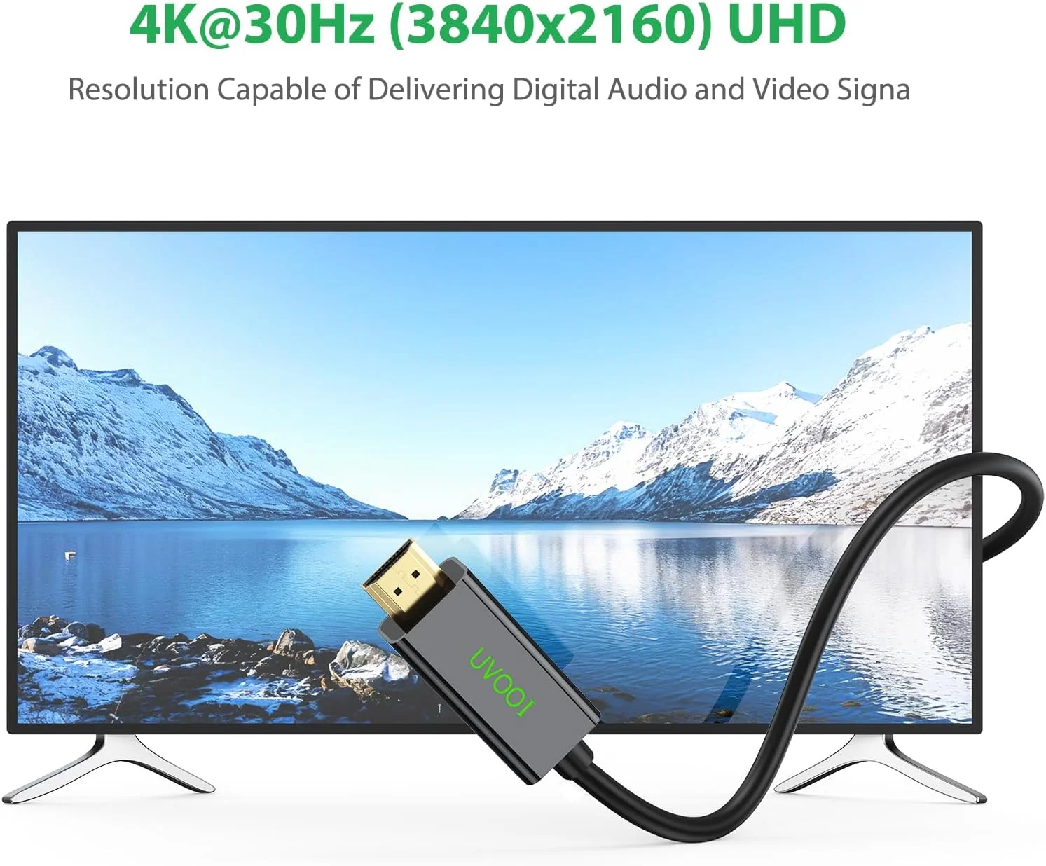 کابل DisplayPort به HDMI طول 4.5 متر 4K، کابل آداپتور Display Port (DP) به HDMI نر به نر 4K@30Hz، 2K@60Hz، 1080P Full HD برای پروژکتور، کامپیوتر، مانیتور، تلویزیون، لپ تاپ کابل DisplayPort به HDMI طول 4.5 متر 4K، کابل آداپتور Display Port (DP) به HDMI نر به نر 4K@30Hz، 2K@60Hz، 1080P Full HD برای پروژکتور، کامپیوتر، مانیتور، تلویزیون، لپ تاپ