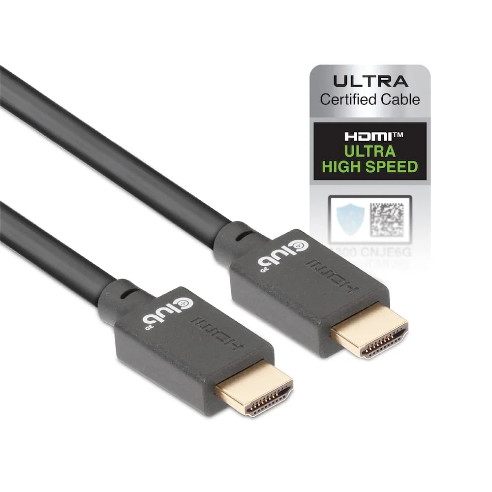 کابل HDMI 2.1 با سرعت فوق العاده بالا Club 3D CAC-1375، 4K 120Hz، 8K 60Hz، M/M، طول 5 متر