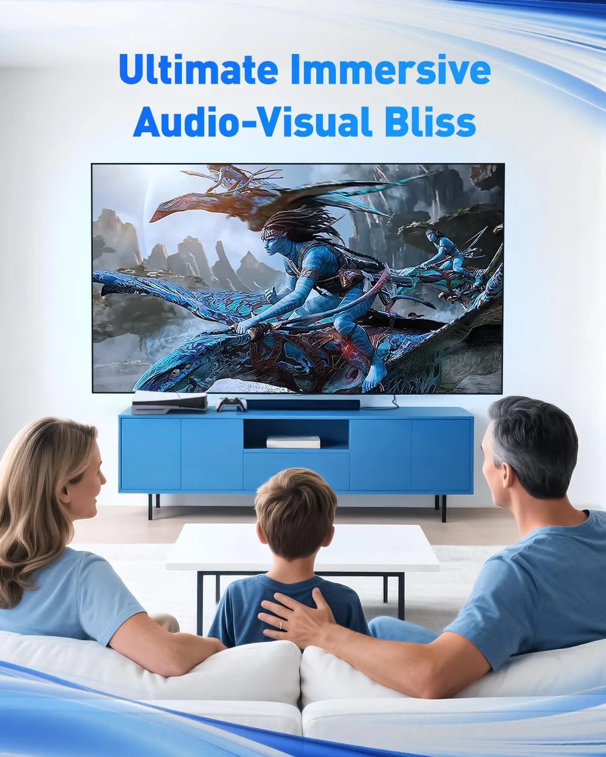 کابل HDMI 8K مکسونار PS5 طول 3 متر [دارای گواهینامه] کابل HDMI® فوق العاده پرسرعت، 8K60Hz 4K120Hz 144Hz، 48Gbps HDCP 2.2&2.3 eARC Dynamic HDR Dolby برای پلی استیشن 5، ایکس باکس سری X، اپل تی وی 4K، Roku TV