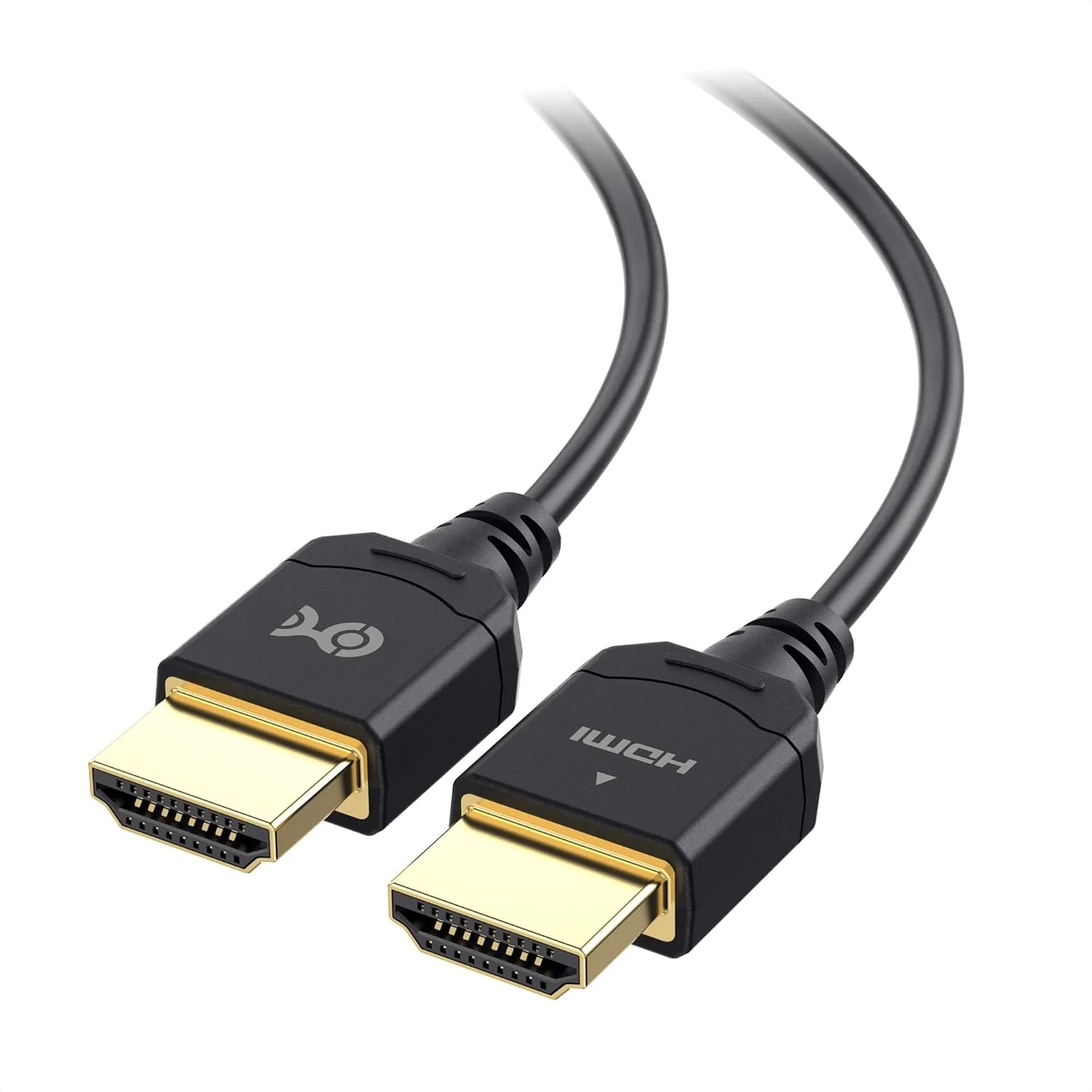 کابل HDMI 2.1 فوق العاده باریک Cable Matters با سرعت 48 گیگابیت بر ثانیه - طول 1.5 متر، پشتیبانی از [8K@60Hz, 4K@240Hz, HDR & Dolby Vision]، کابل HDMI2.1 باریک برای PS5، Xbox Series X/S، Apple TV
