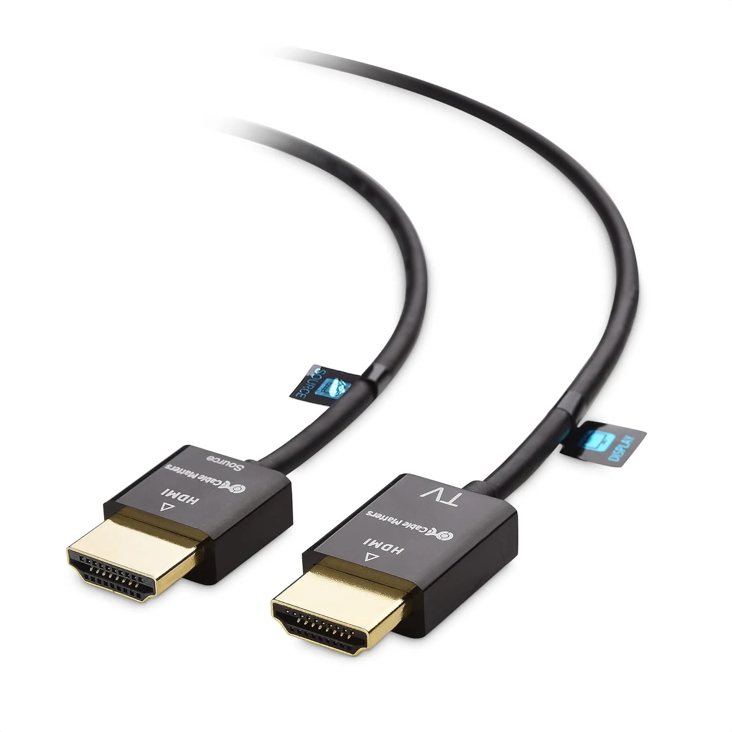 کابل HDMI فوق العاده نازک یک طرفه اکتیو Cable Matters طول 4.5 متر با فناوری RedMere (کابل HDMI فوق العاده باریک) دارای رتبه 4K با اترنت کابل HDMI فوق العاده نازک یک طرفه اکتیو Cable Matters طول 4.5 متر با فناوری RedMere (کابل HDMI فوق العاده باریک) دارای رتبه 4K با اترنت
