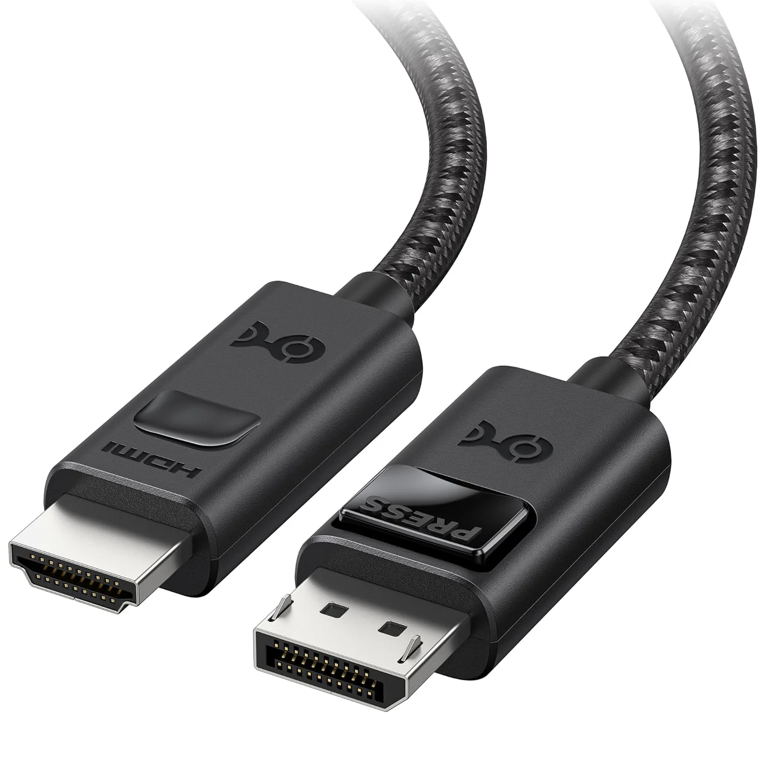 کابل یک طرفه 8K DisplayPort به HDMI 2.1 کیبل مِیترز - 1.8 متر، با پشتیبانی از 4K 240Hz / 8K 60Hz، کابل Display Port به HDMI 2.1، پشتیبانی از RTX4080، RX7900، عدم کارکرد با PS5/Xbox، عدم پشتیبانی از VRR