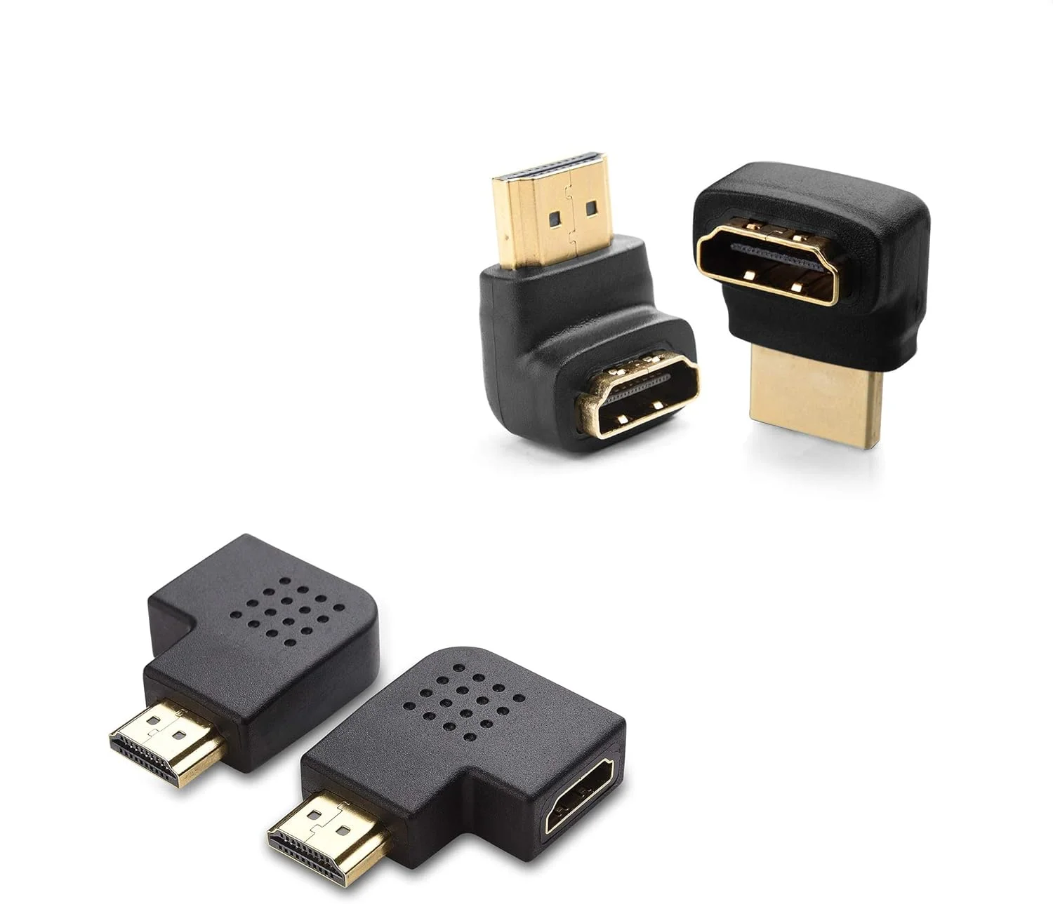 تبدیل HDMI با زاویه 90 و 270 درجه و تبدیل HDMI تخت با زاویه راست تبدیل HDMI با زاویه 90 و 270 درجه و تبدیل HDMI تخت با زاویه راست