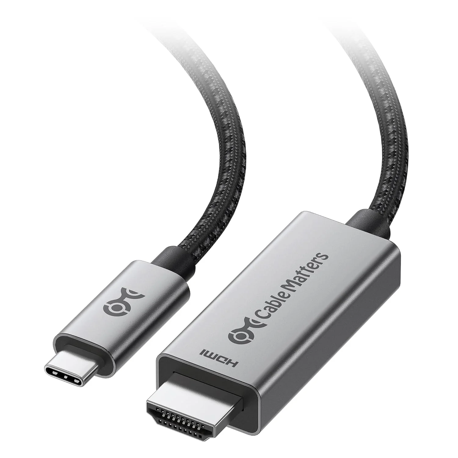 کابل یک طرفه USB C به HDMI 2.1 با سرعت 48 گیگابیت بر ثانیه و کیفیت 8K برای macOS و Windows - طول 1.8 متر، پشتیبانی از 4K@240Hz / 8K@60Hz با HDR، کابل Thunderbolt 4 به HDMI 2.1، بدون نیاز به بروزرسانی