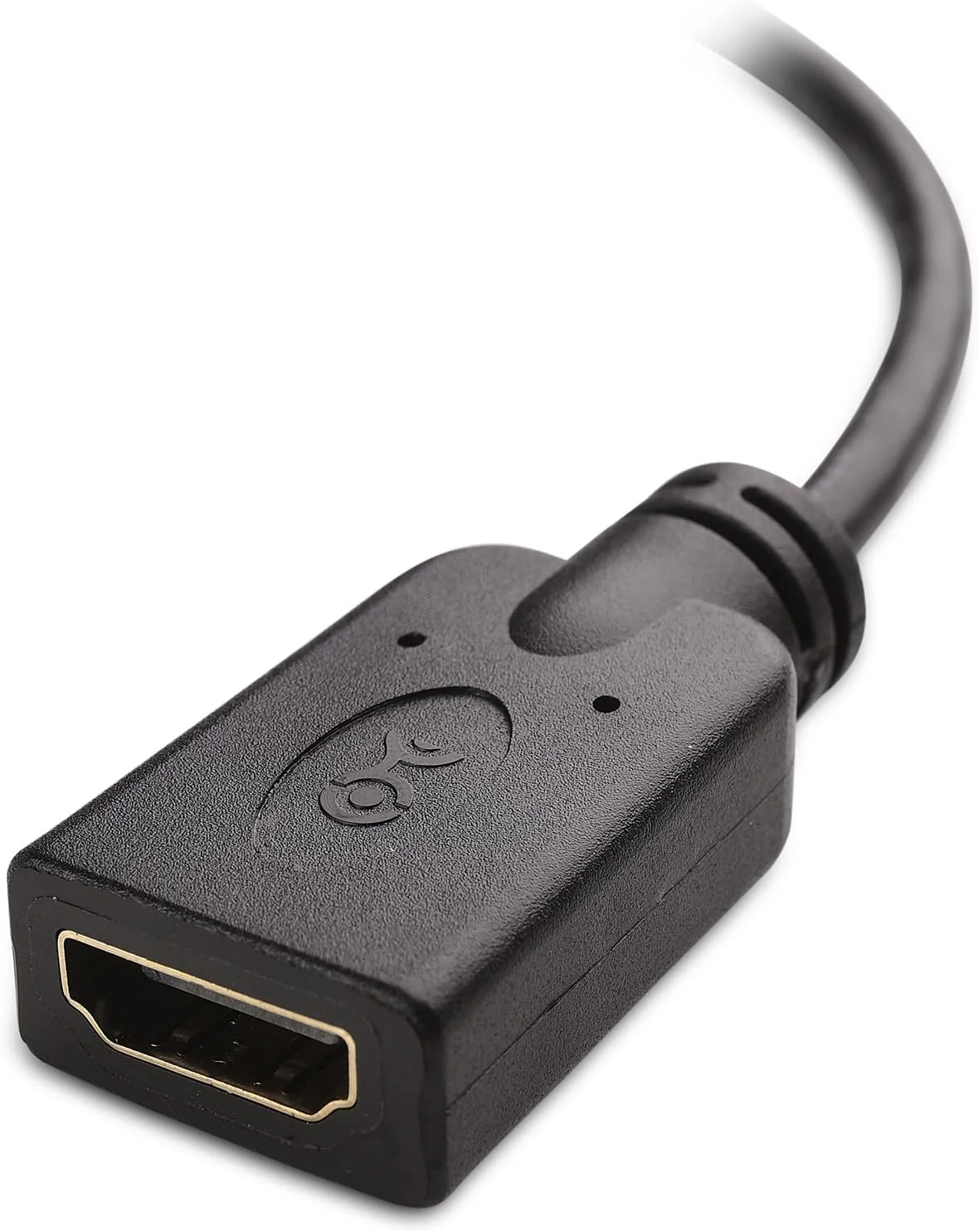 تبدیل میکرو HDMI به HDMI کیبل مترز - 15 سانتی متر، با پشتیبانی از 4K و HDR برای رزبری پای 4 و رزبری پای 5 (دو عددی)