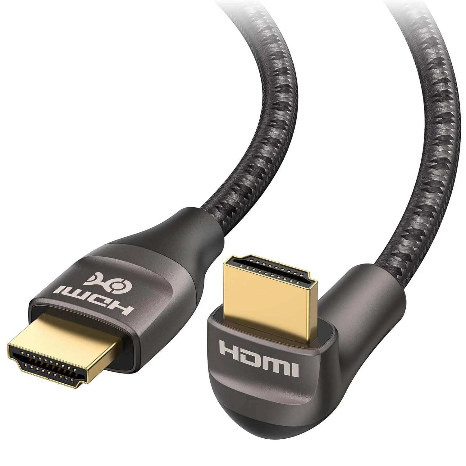 کابل HDMI 8K زاویه راست 48 گیگابیت بر ثانیه الترا اچ دی Cable Matters طول 2 متر (کابل HDMI 90 درجه) با پشتیبانی از 8K@60Hz، 4K@240Hz و HDR، رنگ مشکی کابل HDMI 8K زاویه راست 48 گیگابیت بر ثانیه الترا اچ دی Cable Matters طول 2 متر (کابل HDMI 90 درجه) با پشتیبانی از 8K@60Hz، 4K@240Hz و HDR، رنگ مشکی