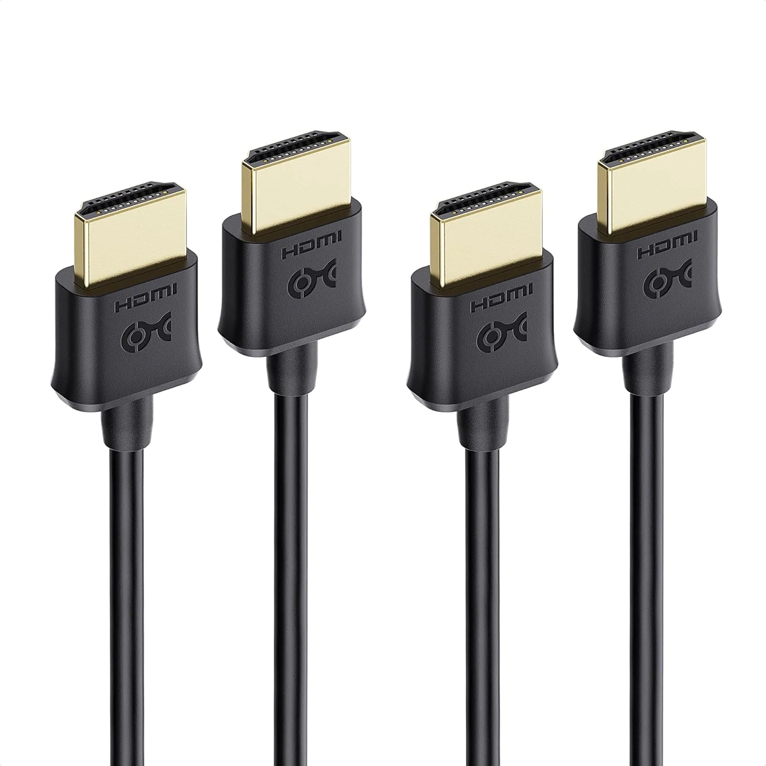 کابل HDMI فوق العاده نازک Cable Matters، طول 90 سانتیمتر، پشتیبانی از 4K@60Hz، کابل HDMI فوق العاده باریک با اترنت، پشتیبانی از HDR برای PS5، Xbox Series X/S، RTX4090/3090، RX 7900/7800، Apple TV و غیره (دو عدد) کابل HDMI فوق العاده نازک Cable Matters، طول 90 سانتیمتر، پشتیبانی از 4K@60Hz، کابل HDMI فوق العاده باریک با اترنت، پشتیبانی از HDR برای PS5، Xbox Series X/S، RTX4090/3090، RX 7900/7800، Apple TV و غیره (دو عدد)
