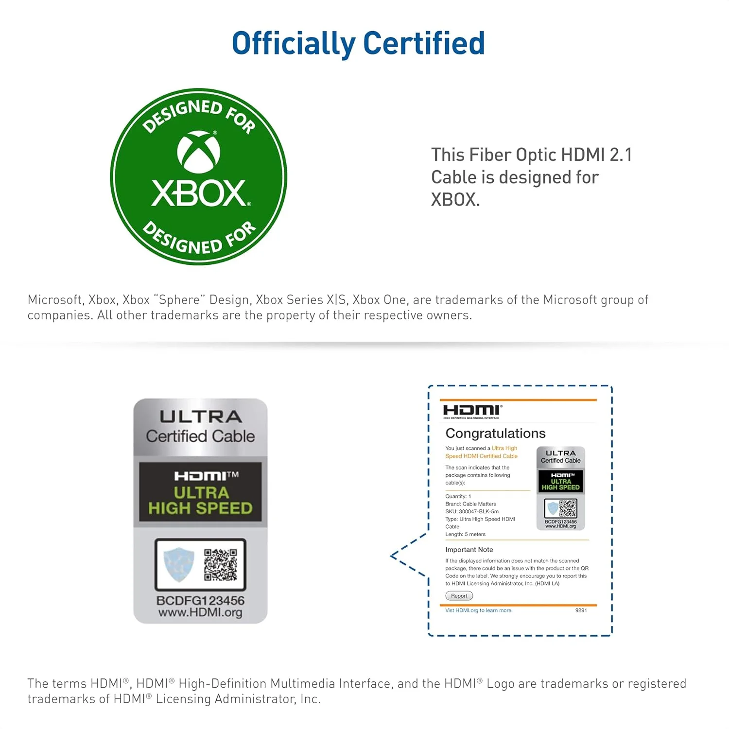 کابل فیبر نوری HDMI یک طرفه اکتیو 8K @60Hz کیبل مترز (Cable Matters) با طول 5 متر - پشتیبانی از 8K@60Hz و 4K@120Hz HDR - سازگار با PS5، Apple TV، PC کابل فیبر نوری HDMI یک طرفه اکتیو 8K @60Hz کیبل مترز (Cable Matters) با طول 5 متر - پشتیبانی از 8K@60Hz و 4K@120Hz HDR - سازگار با PS5، Apple TV، PC