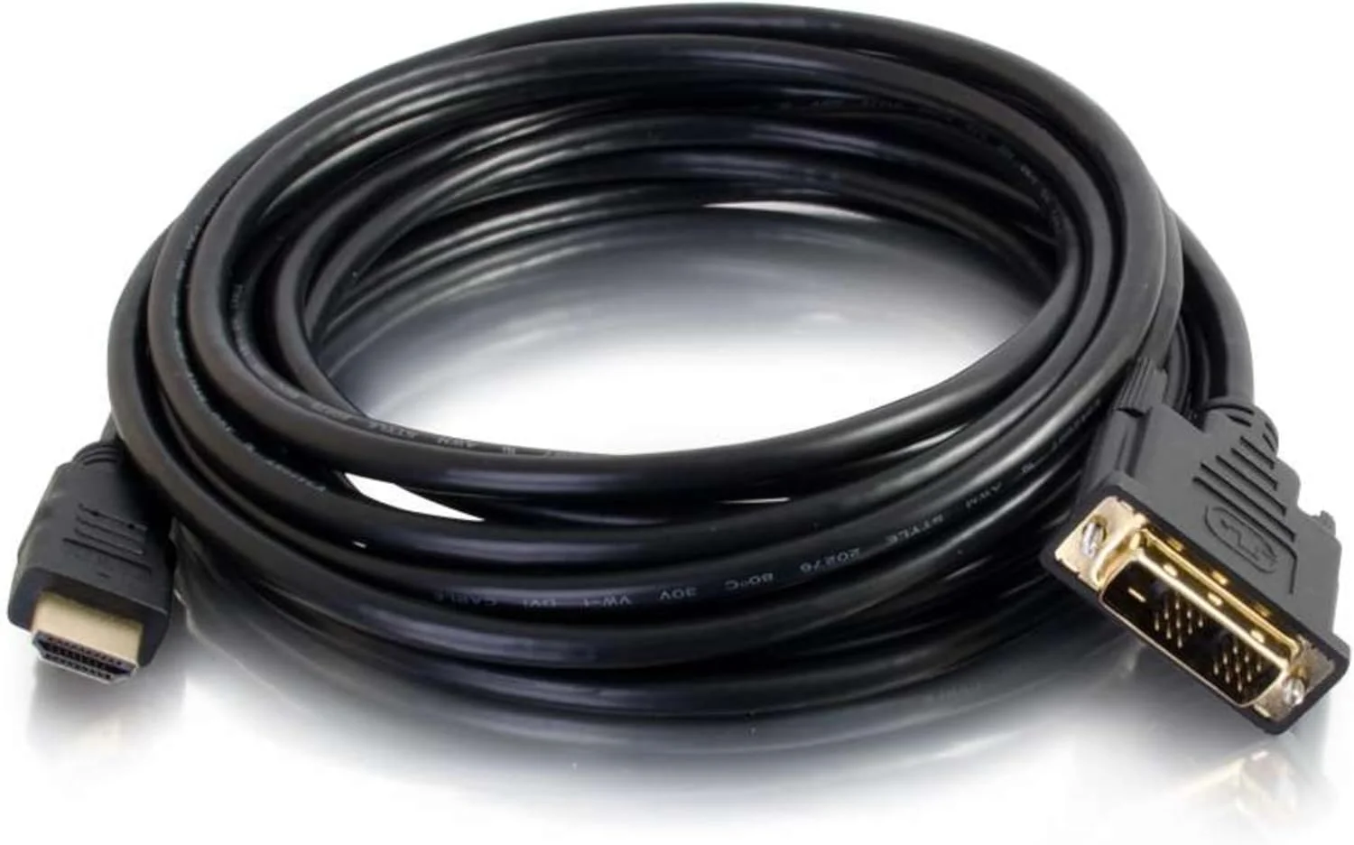 لگراند - کابل DVI به HDMI مدل C2G، کابل آداپتور DVI-D نر به HDMI نر، مشکی، 1 متر، آداپتور دو طرفه، 1 عدد، C2G 42514 لگراند - کابل DVI به HDMI مدل C2G، کابل آداپتور DVI-D نر به HDMI نر، مشکی، 1 متر، آداپتور دو طرفه، 1 عدد، C2G 42514