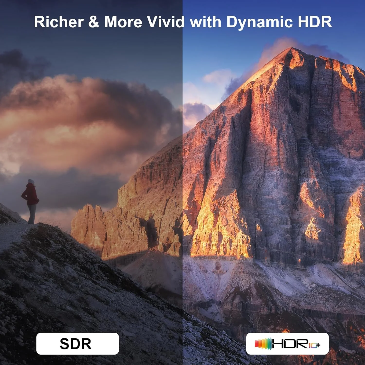 کابل HDMI به HDMI بنفی 8K، طول 3 متر، دارای گواهینامه سرعت فوق العاده بالا، پشتیبانی از 4K@240Hz، 8K@60Hz، HDMI 2.1، سرعت انتقال 48Gbps، بدنه آلومینیومی، روکش نایلونی بافته شده