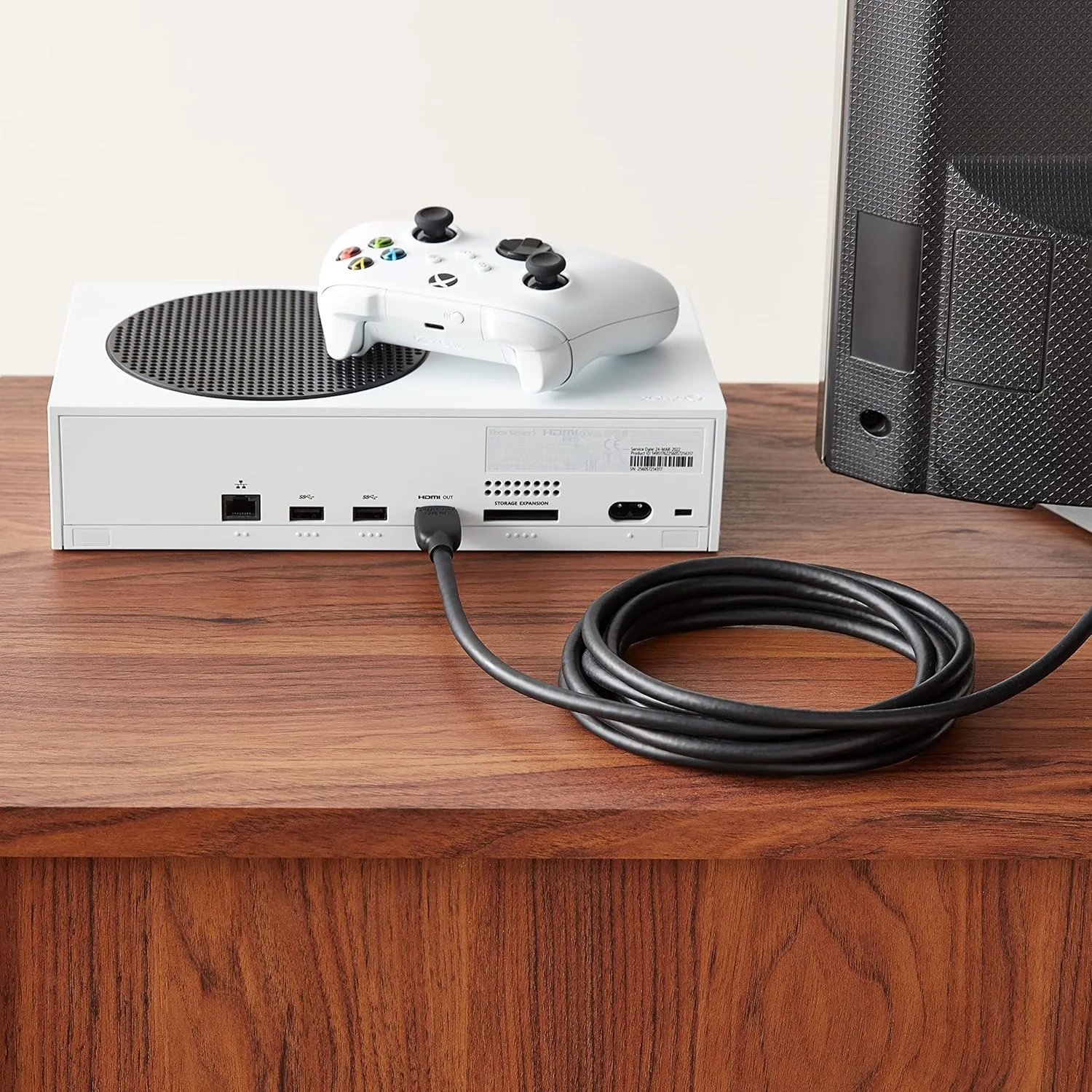 کابل HDMI آمازون بیسیکس، بسته 3 عددی، 3 متری، 4K@60Hz، کابل HDMI 2.0 پرسرعت 4K (18 گیگابیت بر ثانیه)، 2160p، 48 بیت، سازگار با تلویزیون/PS5/Xbox/Roku، مشکی