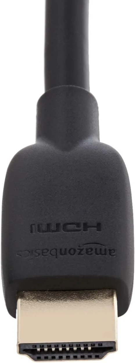 کابل HDMI آمازون بیسیکس، 90 سانتی متر، کابل HDMI 2.1 به HDMI (48 گیگابیت بر ثانیه)، 8K@60Hz 4K@120Hz دارای گواهی سرعت فوق العاده بالا، مشکی، سازگار با PS5/Xbox/TV/مانیتور