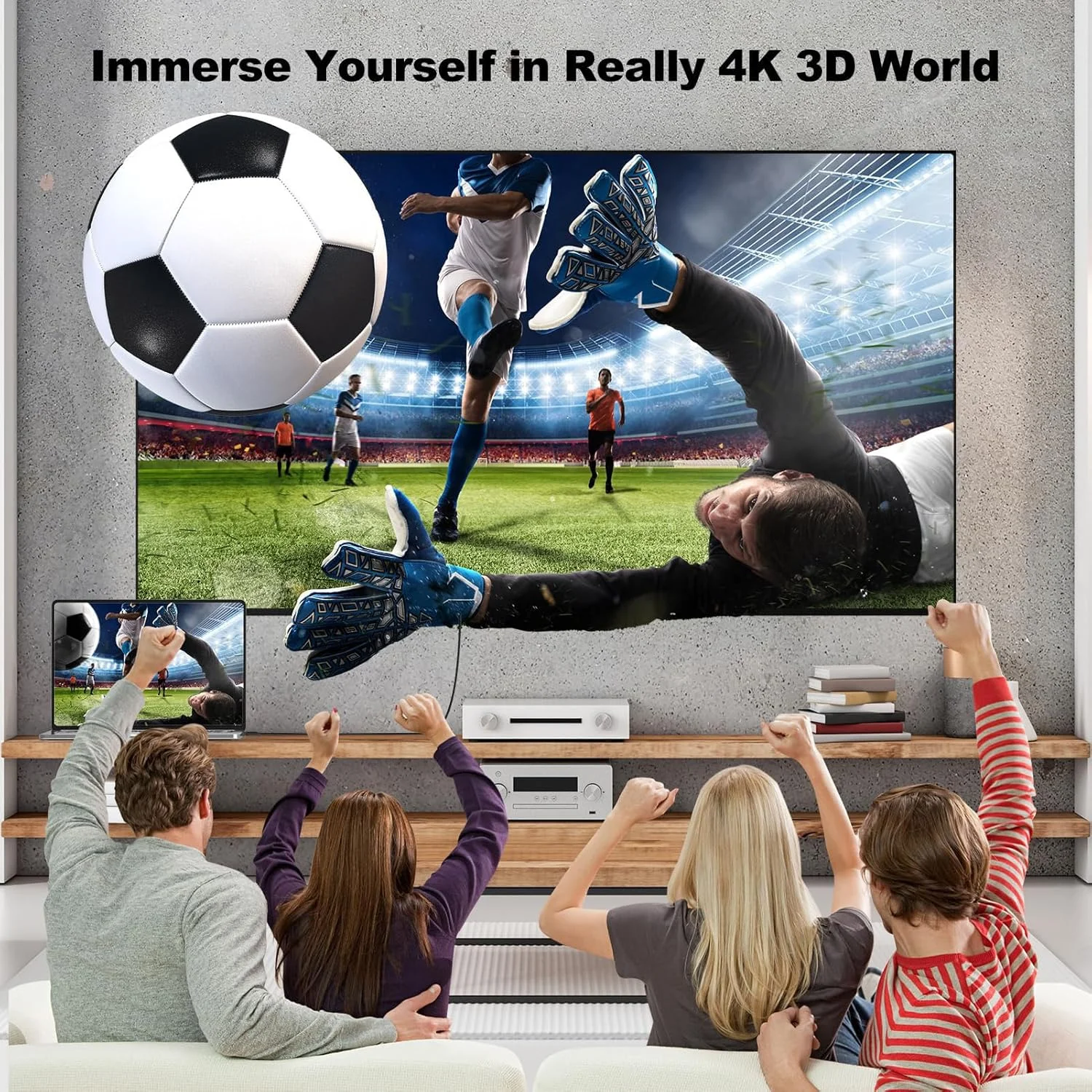 کابل HDMI شش فوتی بسته 10 عددی، کابل HDMI به HDMI شش فوتی چندتایی، کابل HDMI 2.0 محافظت شده شش فوتی با رزولوشن 4K@60Hz، 2k@165/144Hz، HDCP 2.2، HDR، ARC و CL3 | برای لپ تاپ، مانیتور، تلویزیون PS5، PS4، ایکس باکس، ساندبار