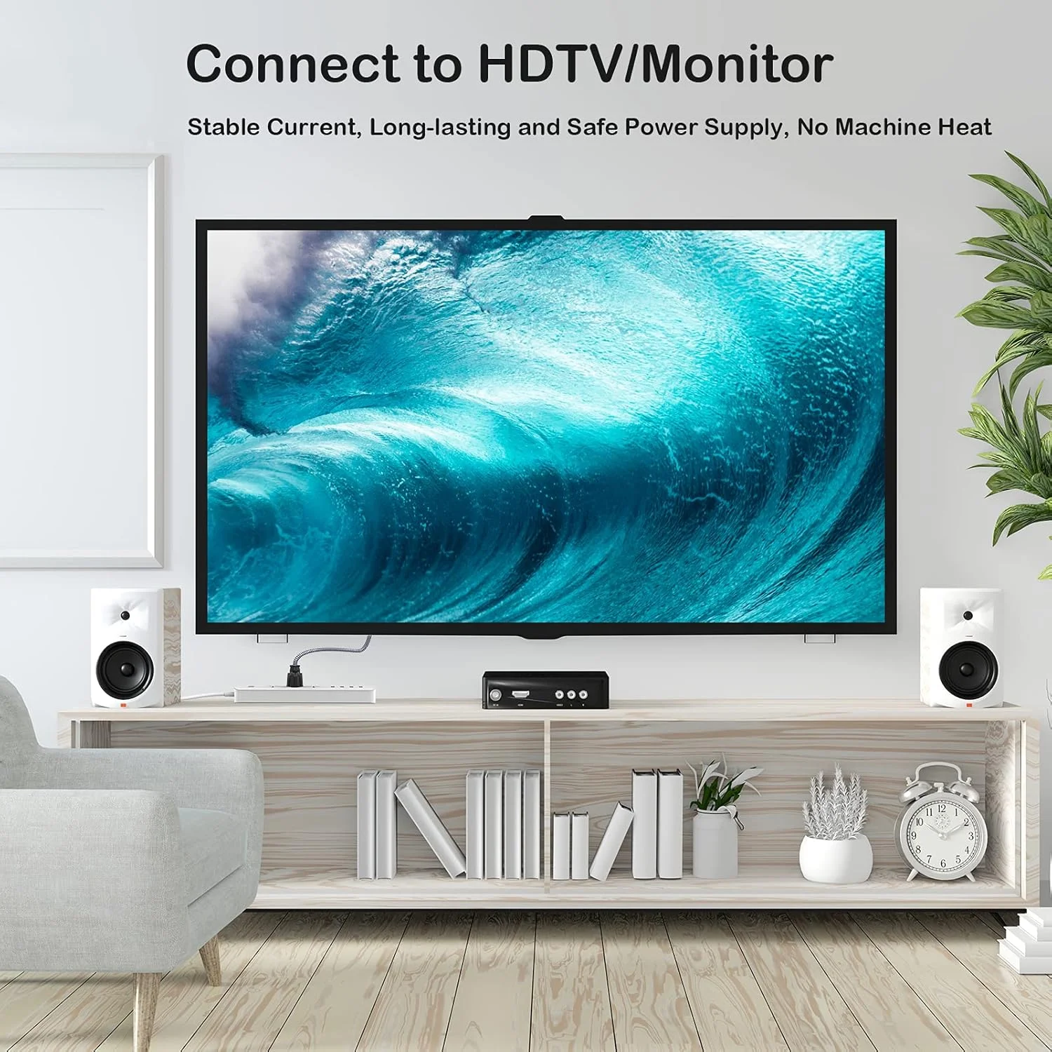 کابل برق Goalfish 10A 18AWG AC با روکش بافته شده نایلونی 3 متری، کابل برق سه شاخه جایگزین دارای گواهی UL برای کامپیوتر، تلویزیون، مانیتور، پرینتر، کامپیوتر شخصی، پروژکتور، منبع تغذیه - تصویر 3 کابل برق Goalfish 10A 18AWG AC با روکش بافته شده نایلونی 3 متری، کابل برق سه شاخه جایگزین دارای گواهی UL برای کامپیوتر، تلویزیون، مانیتور، پرینتر، کامپیوتر شخصی، پروژکتور، منبع تغذیه - تصویر 3