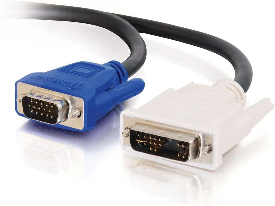 کابل ویدیو DVI نر به HD15 VGA نر C2G 26954، مشکی (2 متر)