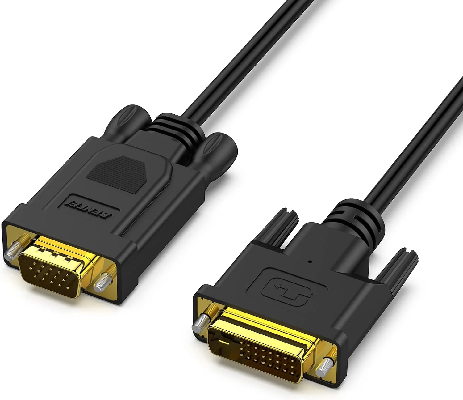 کابل BENFEI فعال DVI-D به VGA، کابل 1+24 DVI-D به VGA طول 1.8 متری، نر به نر با روکش طلا
