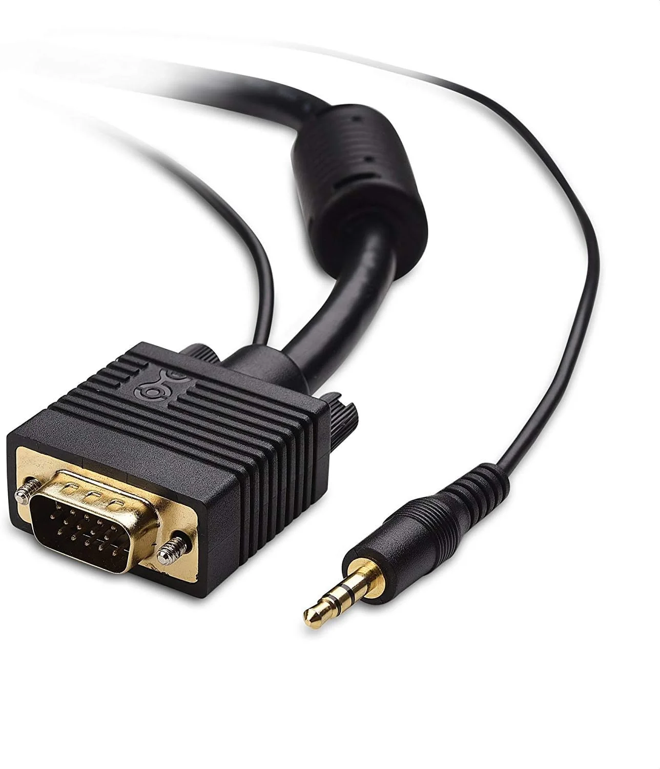 کابل VGA کیبل مترز با صدا (کابل مانیتور SVGA با صدای استریو 3.5 میلی‌متری) طول 1.8 متر