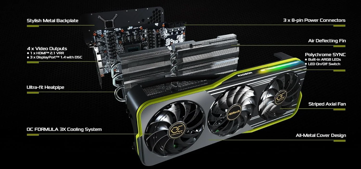 کارت گرافیک ASRock RX6950XT OCF 16G، AMD Radeon RX6950XT