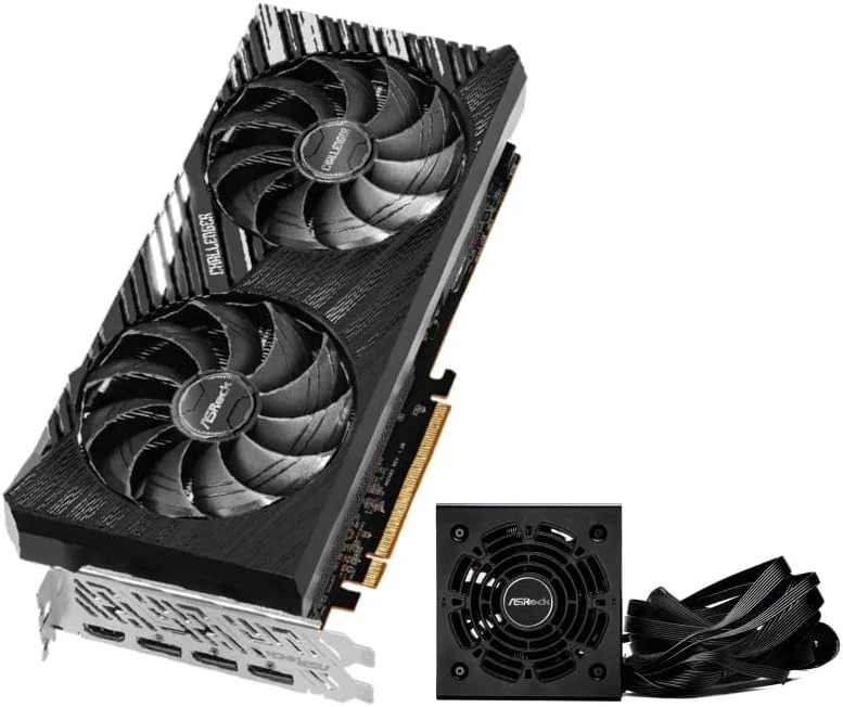 بسته گیمینگ ASRock Challenger: کارت گرافیک Radeon RX 7700 XT 12GB OC + منبع تغذیه 750W 80 Plus Gold ATX3.1