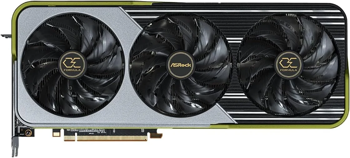 کارت گرافیک ASRock AMD Radeon™ RX 6900 XT OC Formula 16GB 256 bit GDDR6 با 3 پورت DisplayPort™ 1.4 با DSC / 1 پورت HDMI™ 2.1 VRR 7680 x 4320 خنک کننده بی صدا 0dB Super Alloy